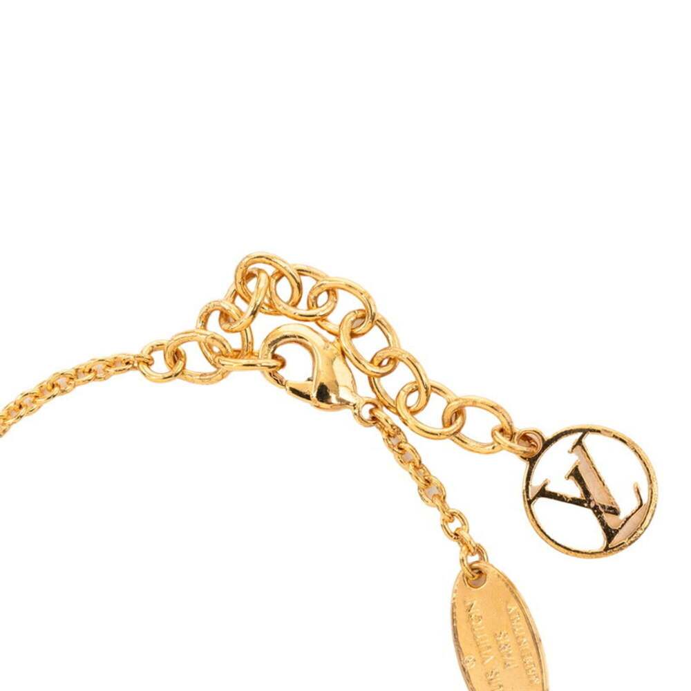 LOUIS VUITTON Gold Charm Bracelet - Picture 5 of 7